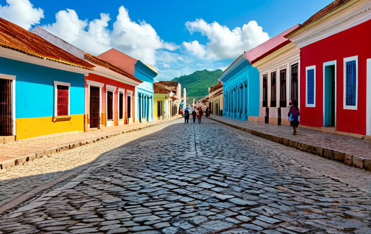 쿠바에서 도보 여행 추천 루트 - Havana Old City**

"A professional photographer capturing the vibrant streets of Old Havana, Cuba. S...